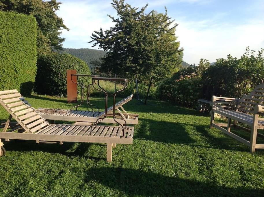 Charmantes Landhaus Mit Garten Und Traumhaftem Fernblick Thal  Buitenkant foto